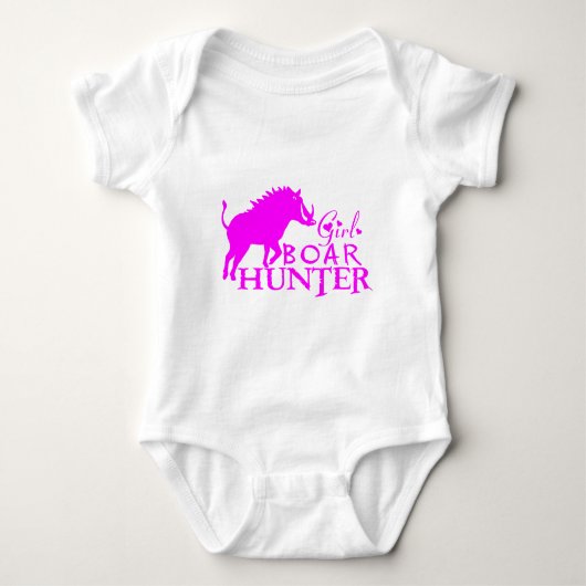 GIRL BOAR HUNDING ROMPER (Voorkant)