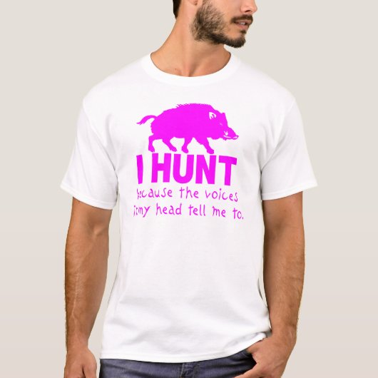 GIRL BOAR HUNDING T-SHIRT (Voorkant)