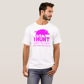 GIRL BOAR HUNDING T-SHIRT (Voorkant volledig)