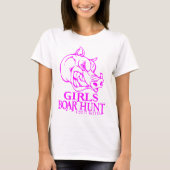 GIRL BOAR HUNDING T-SHIRT (Voorkant)