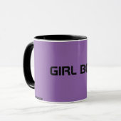 Girl Boss 11 oz Coffee Mok (Voorkant links)