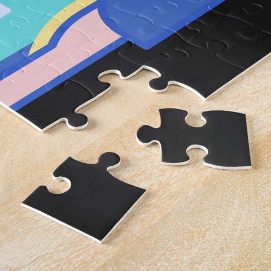 Girl Boss Basketbal Legpuzzel (Zijkant)