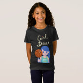 Girl Boss Basketball T-shirt (Voorkant volledig)