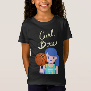 Girl Boss Basketball T-shirt