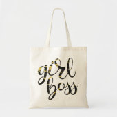 Girl Boss Canvas tas (Voorkant)