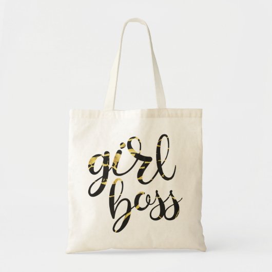 Girl Boss Canvas tas (Voorkant)