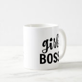 Girl Boss Coffee Mok (Voorkant rechts)