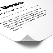 Girl Boss Definition Wall Art Print (Hoek)