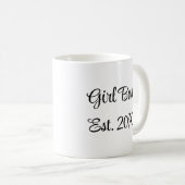 Girl Boss Est.  Koffiemok (Voorkant rechts)