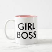 Girl Boss | Funny Humor Slogan Mok (Links)