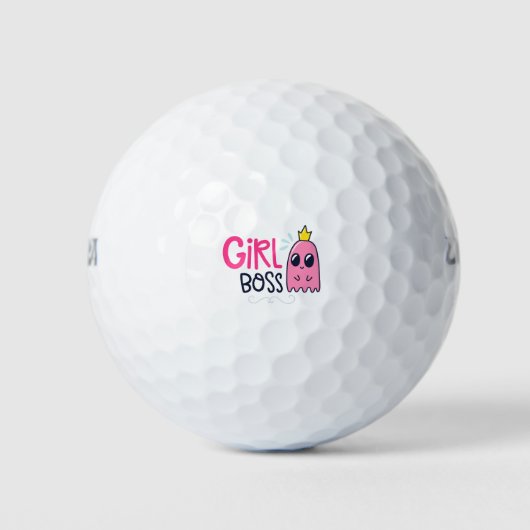 Girl Boss Golfballen (Voorkant)