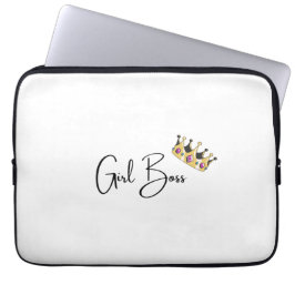 Girl Boss Laptop Hoesje Laptop Sleeve