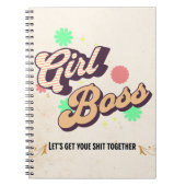 Girl Boss, laten we het samen brengen Notitieboek (Voorkant)
