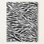 Girl Boss Luxe Zwart Roze Illustratie Planner (Achterkant)