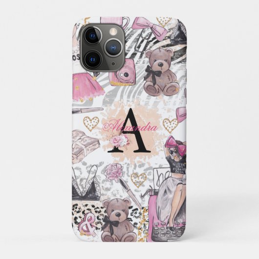 Girl Boss Luxury persoonlijk Case-Mate iPhone Case (Achterkant)