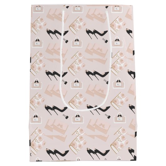 Girl Boss Medium Cadeauzakje (Achterkant)