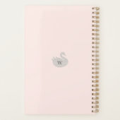 Girl Boss | Meisjes White Swan & Polka Dot Planner (Achterkant)