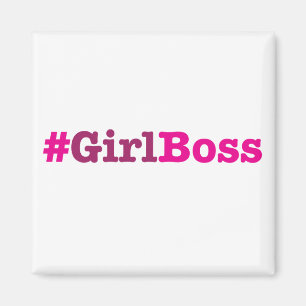 Girl Boss Merchandise Magneet