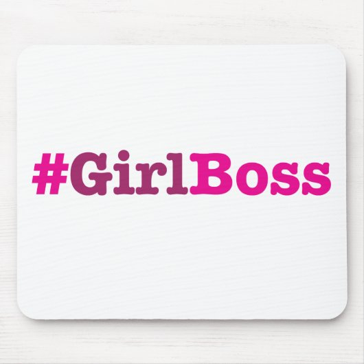 Girl Boss Merchandise Muismat (Voorkant)