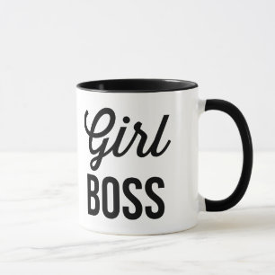 GIRL BOSS   Mok Retro Typografie