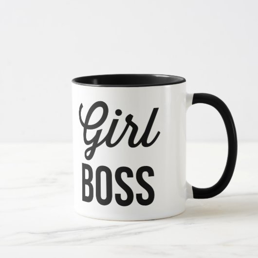 GIRL BOSS | Mok Retro Typografie (Rechts)