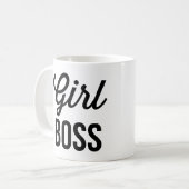 GIRL BOSS | Mok Retro Typografie (Voorkant links)