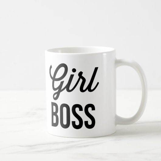 GIRL BOSS | Mok Retro Typografie (Rechts)