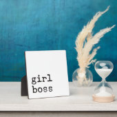 Girl Boss Motivatie Kantoor Fotoplaat (Insitu)