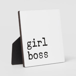 Girl Boss Motivatie Kantoor Fotoplaat