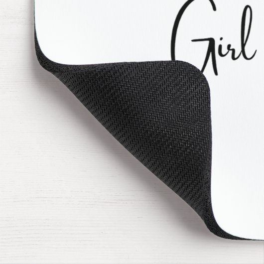 Girl Boss Mousepad Muismat (Hoek)