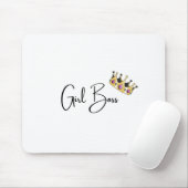 Girl Boss Mousepad Muismat (Met muis)