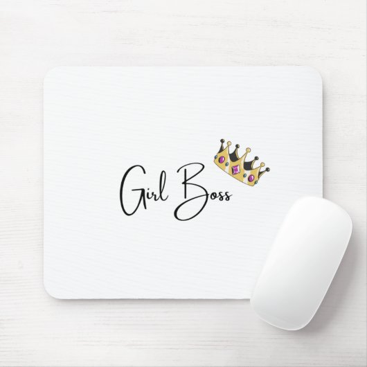 Girl Boss Mousepad Muismat (Met muis)