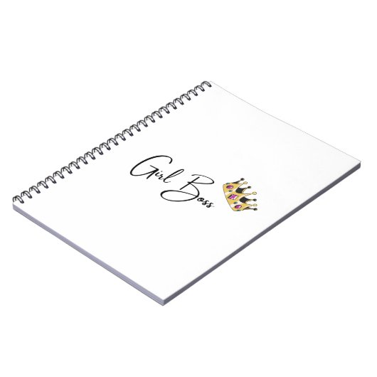Girl Boss Notebook Notitieboek (Linkerzijde)