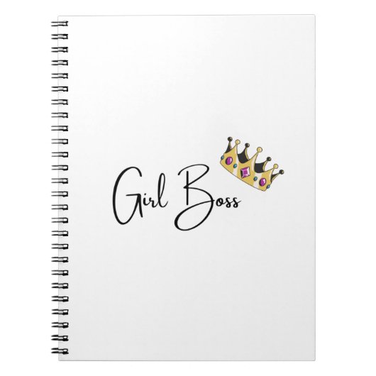 Girl Boss Notebook Notitieboek (Voorkant)