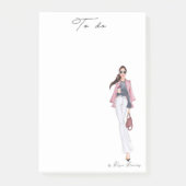 Girl boss notepad post-it® notes (Voorkant)