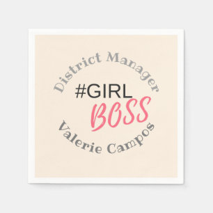 Girl Boss Persoonlijk Servet