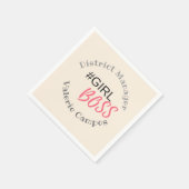Girl Boss Persoonlijk Servet (Hoek)