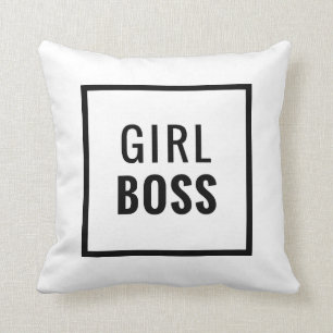 Girl Boss Pillow Kussen