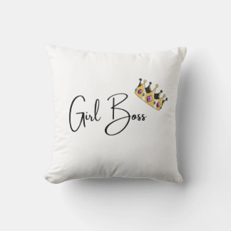 Girl Boss Pillow Kussen