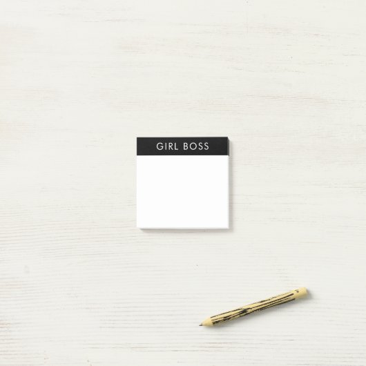 GIRL BOSS POST-IT® NOTES (Op bureau)