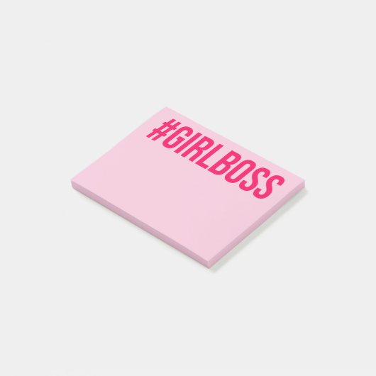 Girl Boss Post Post-it® Notes (Schuin)