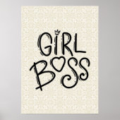 Girl Boss Poster (Voorkant)