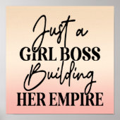 Girl Boss Poster (Voorkant)