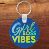 Girl Boss Vibes Sleutelhanger (Achterkant)
