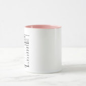 Girl Boss Vrouw Ondernemer Voedingsfeiten Werk Mok (Midden)