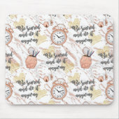 Girl Boss: Wees bang en doe het toch Mousepad Muismat (Voorkant)