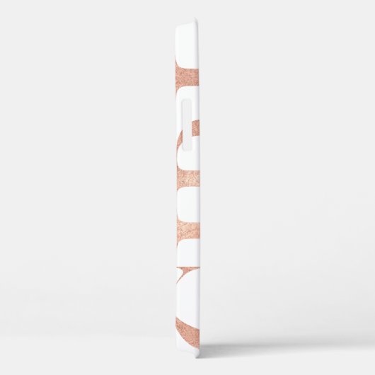 Girl Boss | Zwarte Roos Gold-tekst | Case-Mate iPhone Case (Achterkant / Rechts)