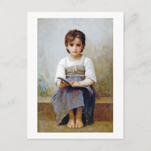Girl, Bouguereau Briefkaart