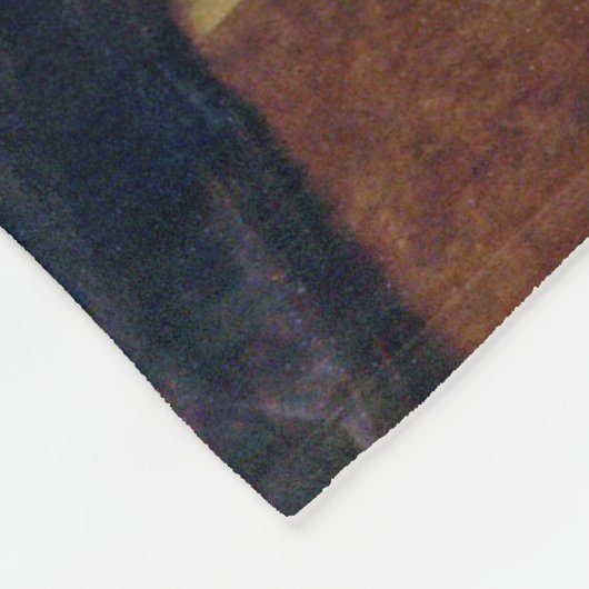 Girl, Bouguereau Fleece Deken (Hoek)