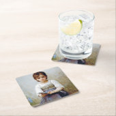 Girl, Bouguereau Kartonnen Onderzetters (Insitu)